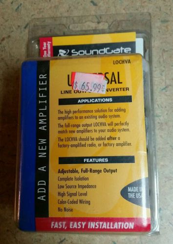 Soundgate universal line output converter, lochva, new