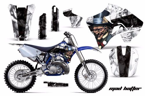 Yamaha graphic kit amr racing bike decal yz 125/250 decals mx parts 96-01 mh wk