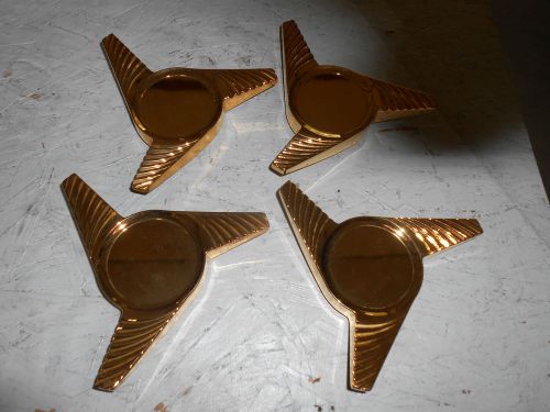Luxor nos wire wheels   gold   spinners,   set of four