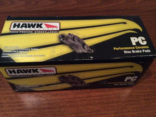 Hawk performance ceramic brake pads front pair hb453z.585 - luxury &amp; touring