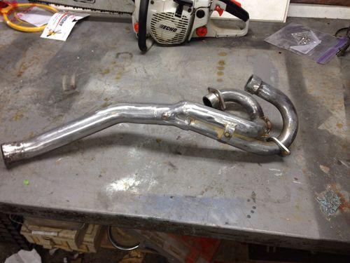 Raptor 660 exhaust header