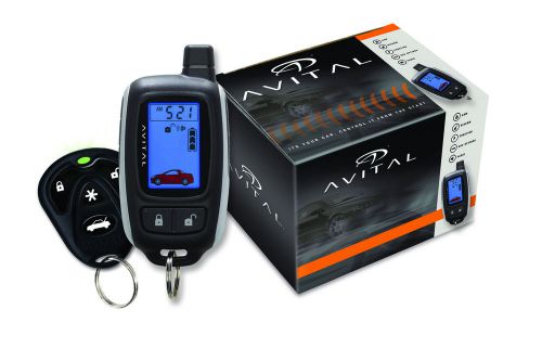 Avital 5303 2 way remote start car alarm pager security system viper keyless dei