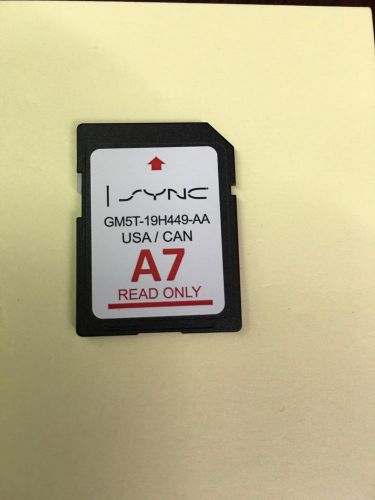 Ford/lincoln a7 map sd navigation sync card