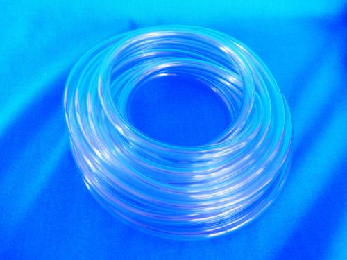 10 ft. 3/8&#034; id clear tubing hose hho dry cell hydrogen generator koh safe!