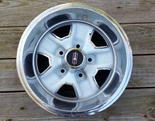 14 x 6 oldsmobile rally super stock iii wheel 1982 date coded cutlass 442 ii oem