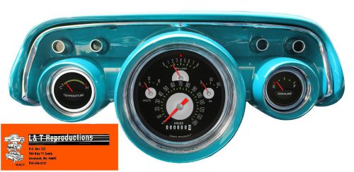 1957 chevy gauges classic instruments original style belair sedan hardtop wagon