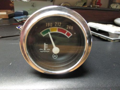 New ac delco water temperature gauge.