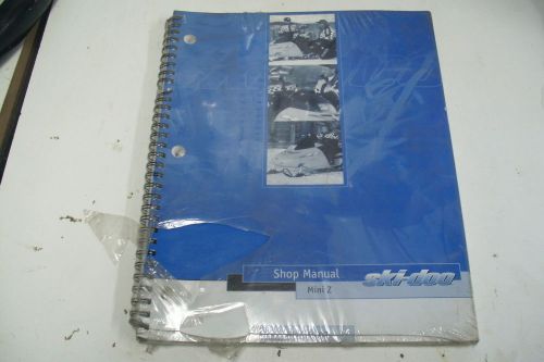 New bombardier ski doo snowmobile technical manual 2000 mini z