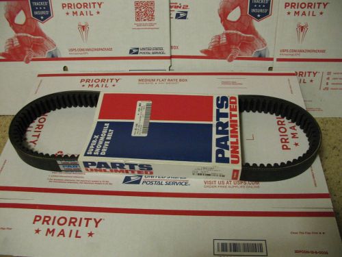 Lmx1107 drive belt, john deere snowmoblie drive belt, parts unlimited belt.