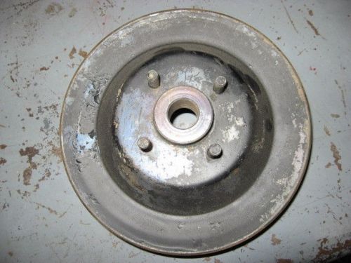 Rootes water pump pulley