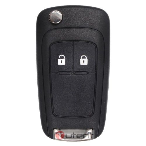 Uncut remote car key fob 2btn 433mhz for opel vauxhall insignia astra 2009-2014