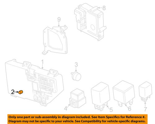 Chrysler oem 03-04 concorde-fuse 00atm20