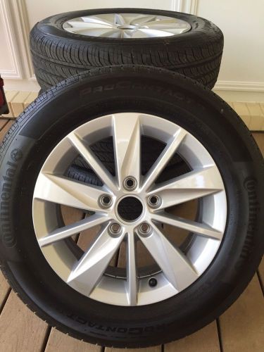 New 2015 2016 volkswagen vw golf oe factory 5g0601025ba8z8 15 wheel and tire