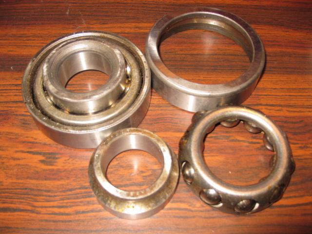 1934-1942 buick series 80 & 90 front wheel outer bearings 2 complete bearings