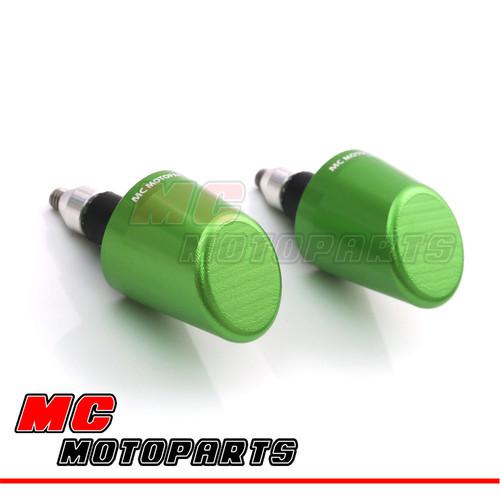 Green slope cut racing bar ends yamaha t-max 530 xp530 2012-2013