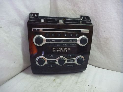 11 12 13 14 Nissan Maxima Radio Control Panel ZY70A-210420 F21P, image 1