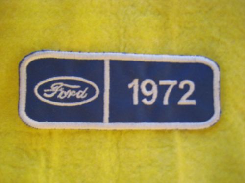 Ford 1972  patch 4 1/8&#034;x 1 5/8&#034;
