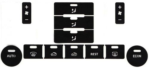 Vw volksvagen touareg tdi temperature climate control unit buttons button repair