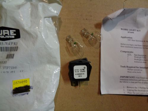 New genuine polaris work light kit for 2005-2008 sportsman &amp; 2005 atp 500 atv's