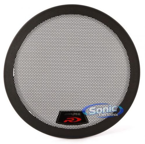 Alpine kte-8g black metal mesh grille for 8&#034; type-r car subwoofers