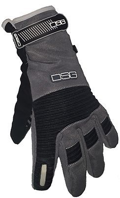 Divas snowgear versa 2016 womens snowmobile gloves charcoal gray/silver
