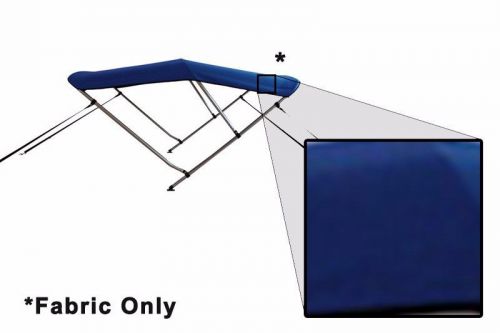 New komo boat bimini top cover fabric/canvas only, fits 61-66"w (blue) /w boot