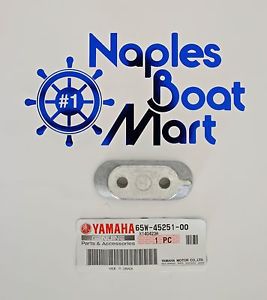 Yamaha 65w-45251-00-00 outboard bracket clamp anode 65w-45251-00-00 samedayship