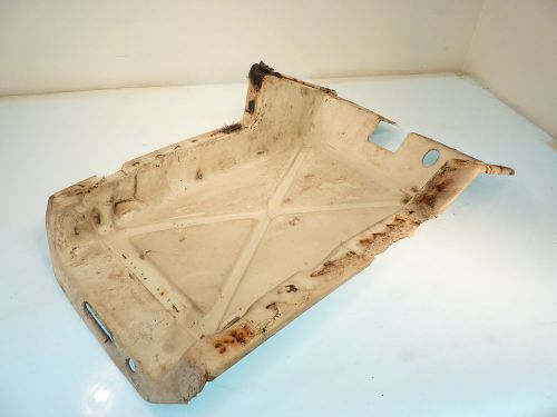 1980 skidoo blizzard 7500 original fiberglass seat pan / oem foam base plate