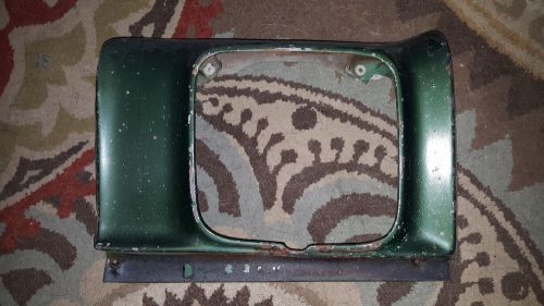 1971 monte carlo ss fender headlight extension left