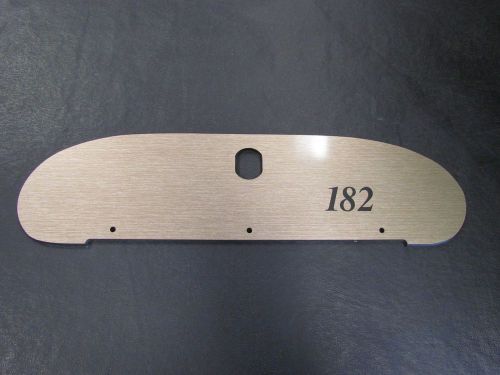 Rinker 182 bronze glove box door 14 1/8" x 3 1/2" marine boat