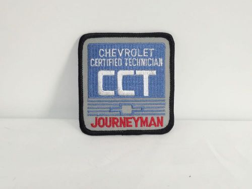 Chevrolet chevy certified technician cct journeyman patch