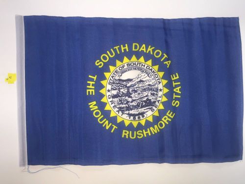 42 south dakota utv side x side  atv  safety flag 12"x18" for 1/4 5/16 pole