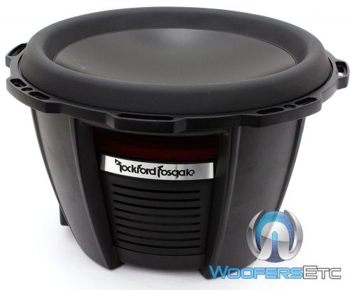 Rockford fosgate t1d412 power 12" sub 1600w dual 4-ohm subwoofer bass speaker