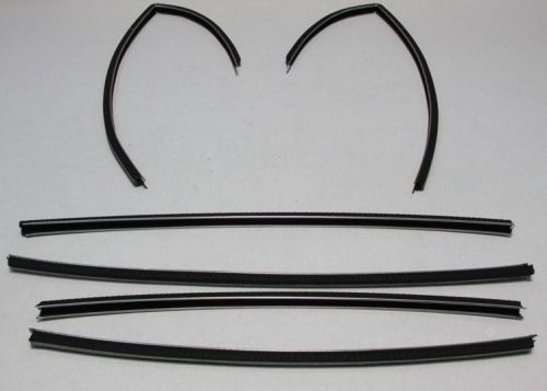 1958 bel air biscayne 2 door sedan upper door run channels - lg208 us made