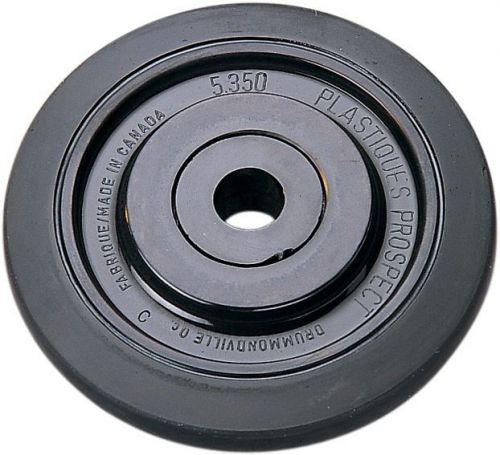 Parts unlimited 04-116-67 idler wheel 5-1/4"x5/8"bk