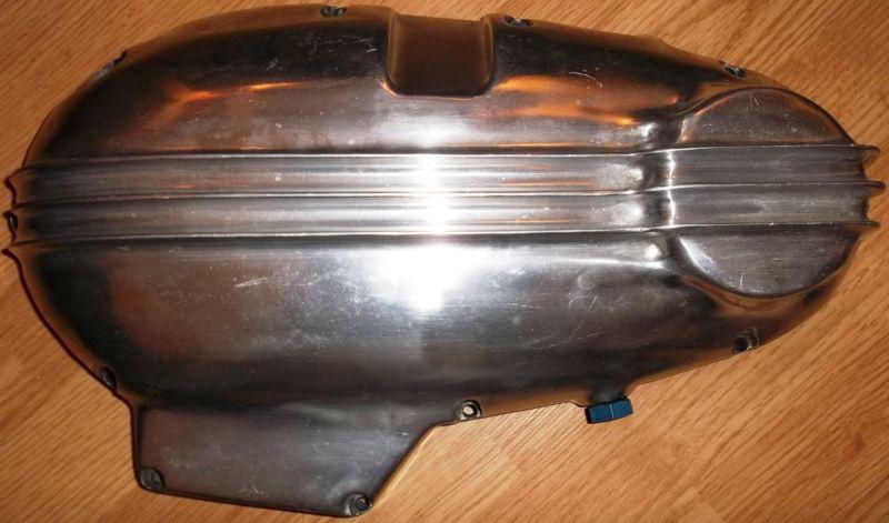 MPD Finned Primary Cover Vintage Ribbed Harley Ironhead Sportster Chopper AEE HD, US $599.95, image 3