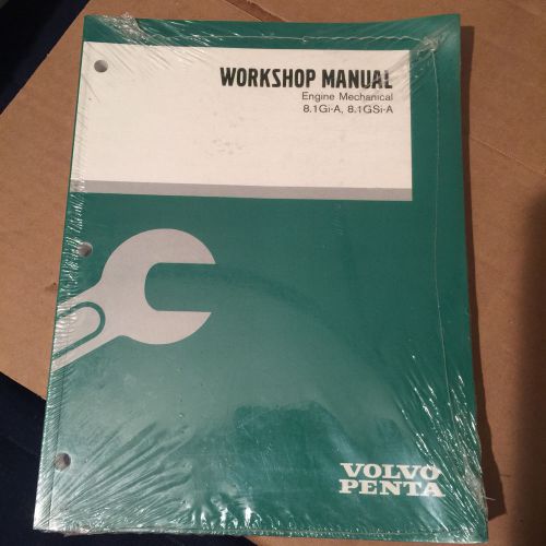 Volvo penta 2000 efi diagnostic 8.1 gi-a gsi-a workshop service shop manual