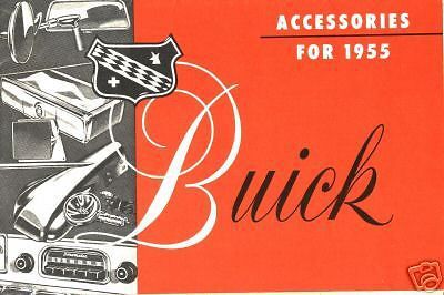 1955 buick accessories and options sheets, rare dealer item?? unreserved!!