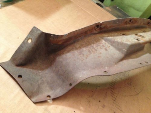 1948-54 gmc pan behind grill that holds hood latch