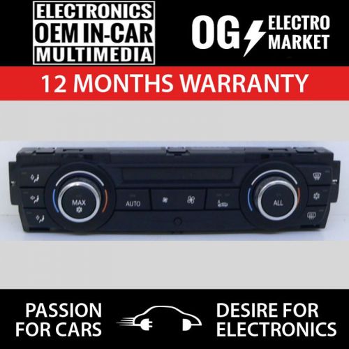 Find BMW E90 E91 E92 E93 AC CLIMATE CONTROL MODULE A/C PANEL