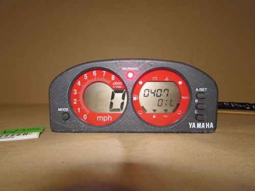 Yamaha gp1200 lcd gauge cluster oem tested 97 98 99 gp 1200 meter mfd display