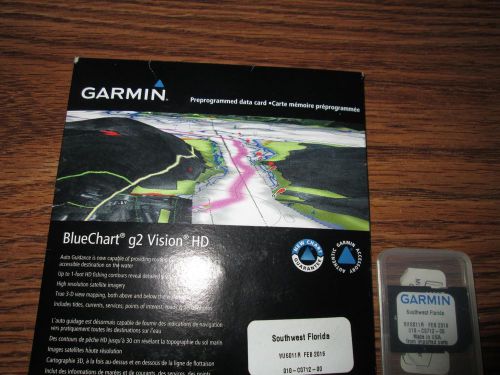 Garmin southwest florida bluechart g2 vision sd card 010-c0712-00