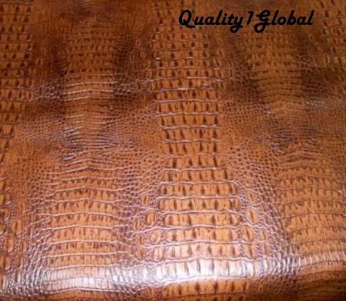 Alligator leather custom 24"x 55" perfect for harley nightster motorcycle seat