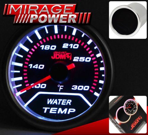 Universal performance water temperature temp ratio gauge meter 100f-300f jdm new