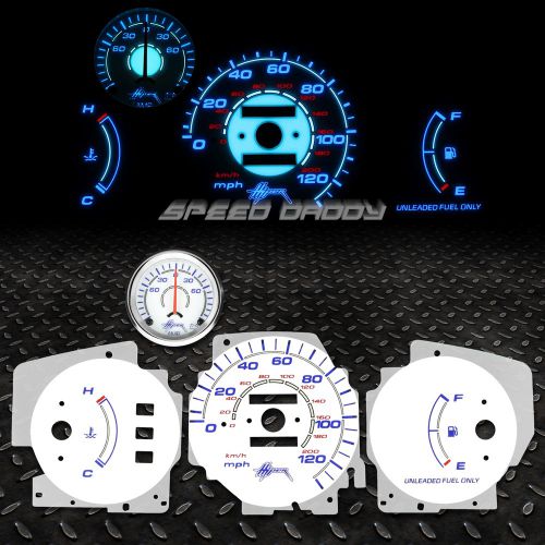 Find REVERSE INDIGLO GLOW GAUGE DASH FACE CLUSTER FOR 9295 CIVIC DX LX