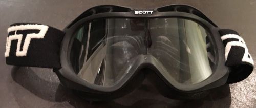 Scott voltage x youth mx goggles - black