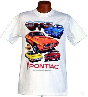 Pontiac gto muscle car art t-shirt