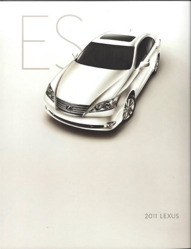 2011 lexus es  22 page dealer brochure