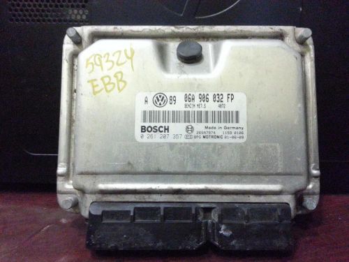 Volkswagen golf engine brain box electronic control module; htbk, 2.0l, engine
