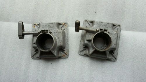 Bass tracker lowe sea nymph springfield seat mounts